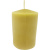 Свеча из натурального воска "Цилиндр ХВ", высота - 9 см, вес - 180 гр.